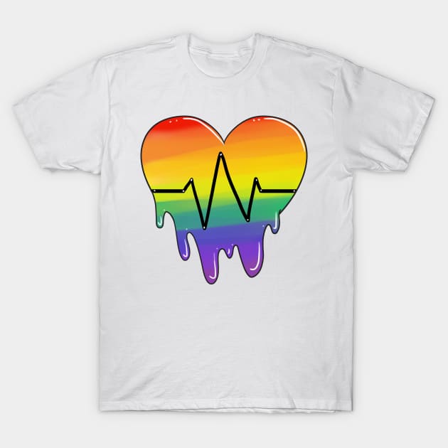 Beating Heart T-Shirt by KaiHodge